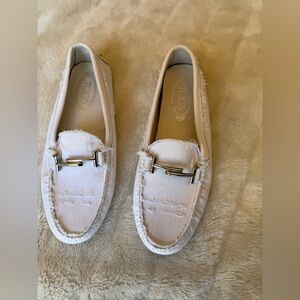 Tod's Women's Cream Loafers